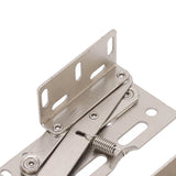 2 Sets Cabinet Door Hinges 45 Degrees Down Flip Door Scissor Spring Hinge Furniture Hardware Accessories