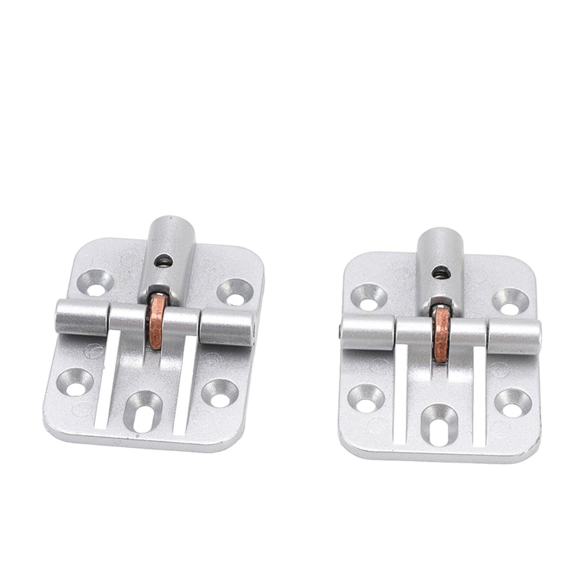 2Pcs 90 Degree Positioning Wardrobe Door Hinge Zinc Alloy 180 Degree Limit Door Hinges for Cabinets Cupboard