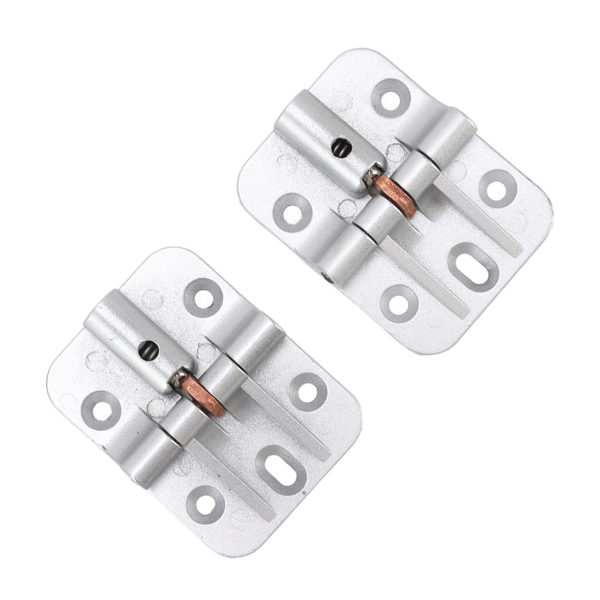 2Pcs 90 Degree Positioning Wardrobe Door Hinge Zinc Alloy 180 Degree Limit Door Hinges for Cabinets Cupboard
