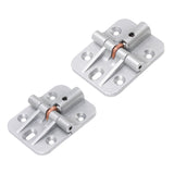 2Pcs 90 Degree Positioning Wardrobe Door Hinge Zinc Alloy 180 Degree Limit Door Hinges for Cabinets Cupboard