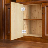 2Pcs 90 Degree Positioning Wardrobe Door Hinge Zinc Alloy 180 Degree Limit Door Hinges for Cabinets Cupboard