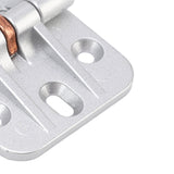 2Pcs 90 Degree Positioning Wardrobe Door Hinge Zinc Alloy 180 Degree Limit Door Hinges for Cabinets Cupboard