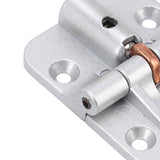 2Pcs 90 Degree Positioning Wardrobe Door Hinge Zinc Alloy 180 Degree Limit Door Hinges for Cabinets Cupboard - Extra Image