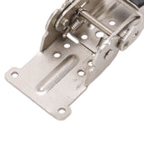 2Pcs Folding Hinges Zinc Alloy 180 Degree Self Locking Hinge Set Hardware for Cabinet Wardrobe Door Table