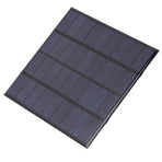 9V 2W Mini Solar Panel Polysilicon Epoxy Encapsulated Solar Panel Charger for DIY Battery Tool