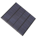 9V 2W Mini Solar Panel Polysilicon Epoxy Encapsulated Solar Panel Charger for DIY Battery Tool