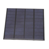 9V 2W Mini Solar Panel Polysilicon Epoxy Encapsulated Solar Panel Charger for DIY Battery Tool - Rear View