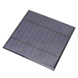 Solar Panel Charger 6V 4.5W Polysilicon Epoxy Surface Mini Solar Panel Solar Cells for Solar Lawn Lamp Solar Wall Lamp - Front View