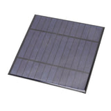 Solar Panel Charger 6V 4.5W Polysilicon Epoxy Surface Mini Solar Panel Solar Cells for Solar Lawn Lamp Solar Wall Lamp
