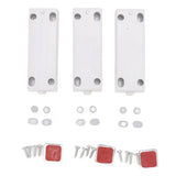 3pcs Magnetic Touch Push Open Latch Adjustable Drawer Wardrobe Magnetic Push Catch for 2.5m Cabinet Door 30‑50N - Front View