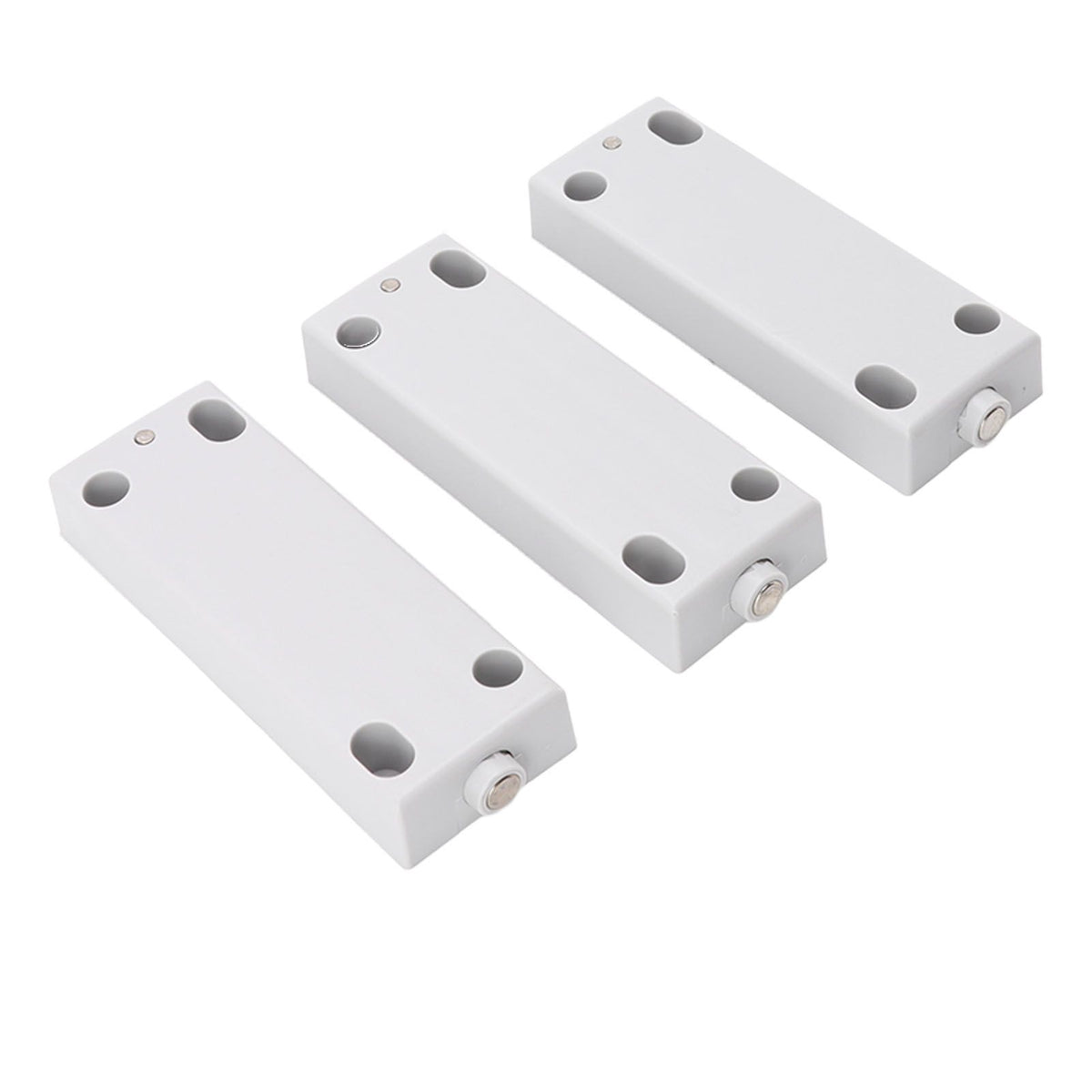 3pcs Magnetic Touch Push Open Latch Adjustable Drawer Wardrobe Magnetic Push Catch for 2.5m Cabinet Door 30‑50N