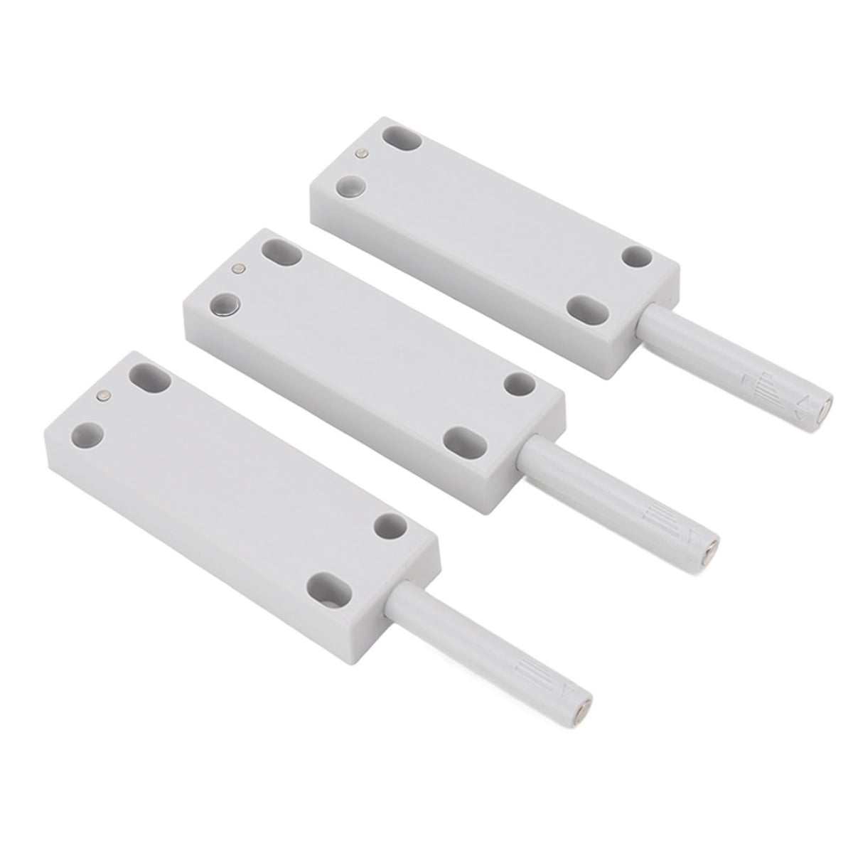 3pcs Magnetic Touch Push Open Latch Adjustable Drawer Wardrobe Magnetic Push Catch for 2.5m Cabinet Door 30‑50N