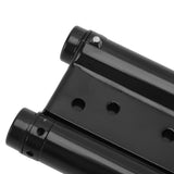 1 Pair Stainless Steel Double Action Spring Hinge Automatic Closing Fence Gate Spring Hinge Black Door Hinge - Extra Image