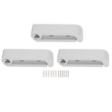 3Pcs Folding Coat Hooks Aluminum Alloy Foldable Wall Hook for Office Bedroom Living Room Dining Room Kitchen Bathroom