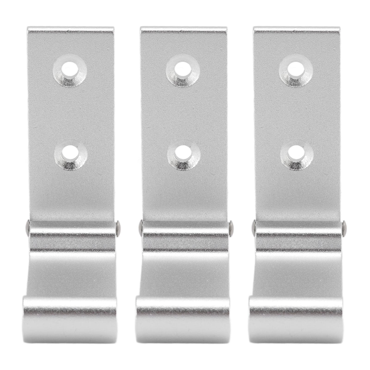 3Pcs Folding Coat Hooks Aluminum Alloy Foldable Wall Hook for Office Bedroom Living Room Dining Room Kitchen Bathroom
