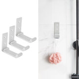 3Pcs Folding Coat Hooks Aluminum Alloy Foldable Wall Hook for Office Bedroom Living Room Dining Room Kitchen Bathroom