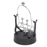 Perpetual Motion Machine Couples Swing Shape Iron Art Electroplating Perpetual Motion Model for Office Desk