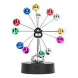 Perpetual Motion Machine USB Battery Dual Use Ferris Wheel Balance Toy Tabletop Decorative Ornaments - Front View