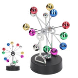 Perpetual Motion Machine USB Battery Dual Use Ferris Wheel Balance Toy Tabletop Decorative Ornaments - Close-Up Angle