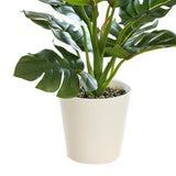 Simulated Plant Bonsai Lifelike Decorative Indoor Artificial Potted Plants for Home 61894 - Side View