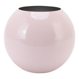 Round Vase Nordic Style Modern Stainless Steel Small Flower Vase Ornament Living Room Office Table Decoration Pink