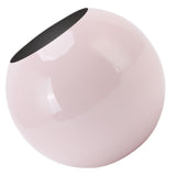 Round Vase Nordic Style Modern Stainless Steel Small Flower Vase Ornament Living Room Office Table Decoration Pink - Front View