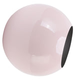 Round Vase Nordic Style Modern Stainless Steel Small Flower Vase Ornament Living Room Office Table Decoration Pink - Top-Down View