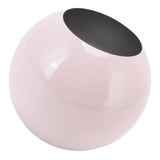Round Vase Nordic Style Modern Stainless Steel Small Flower Vase Ornament Living Room Office Table Decoration Pink - Rear View