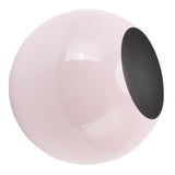 Round Vase Nordic Style Modern Stainless Steel Small Flower Vase Ornament Living Room Office Table Decoration Pink - Close-Up Angle