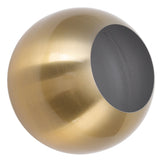 Round Vase Nordic Style Modern Stainless Steel Small Flower Vase Ornament Living Room Office Table Decoration Ancient Gold