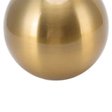 Round Vase Nordic Style Modern Stainless Steel Small Flower Vase Ornament Living Room Office Table Decoration Ancient Gold