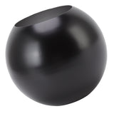 Round Vase Nordic Style Modern Stainless Steel Small Flower Vase Ornament Living Room Office Table Decoration Matte Black