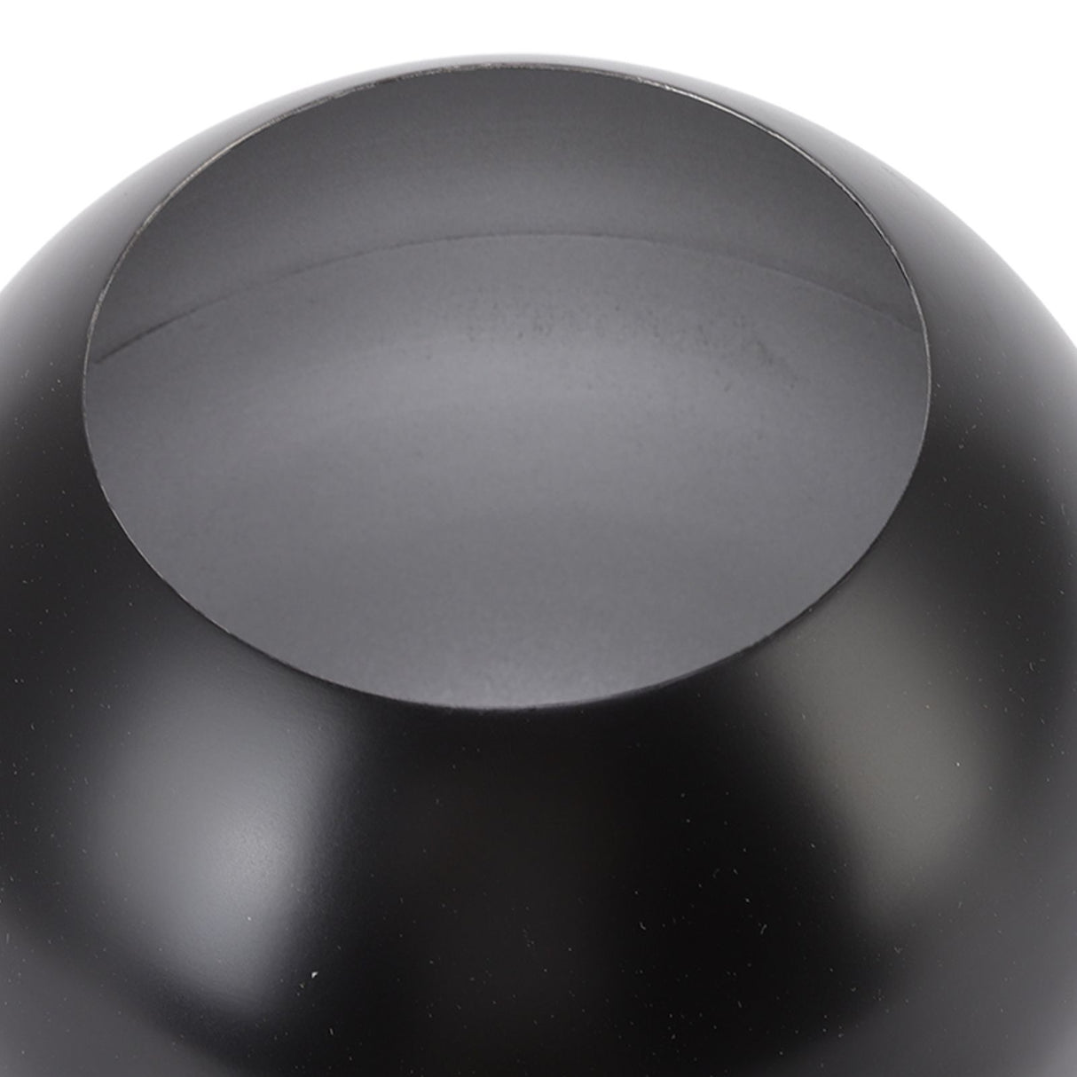 Round Vase Nordic Style Modern Stainless Steel Small Flower Vase Ornament Living Room Office Table Decoration Matte Black