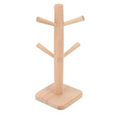 Coffee Cup Holder Beech Furrow Design in Bulk Mug Tree Cup Storage Rack for Kitchen Home