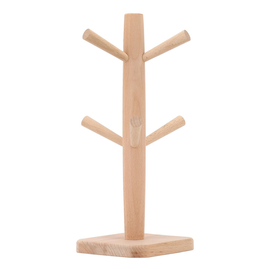 Coffee Cup Holder Beech Furrow Design in Bulk Mug Tree Cup Storage Rack for Kitchen Home