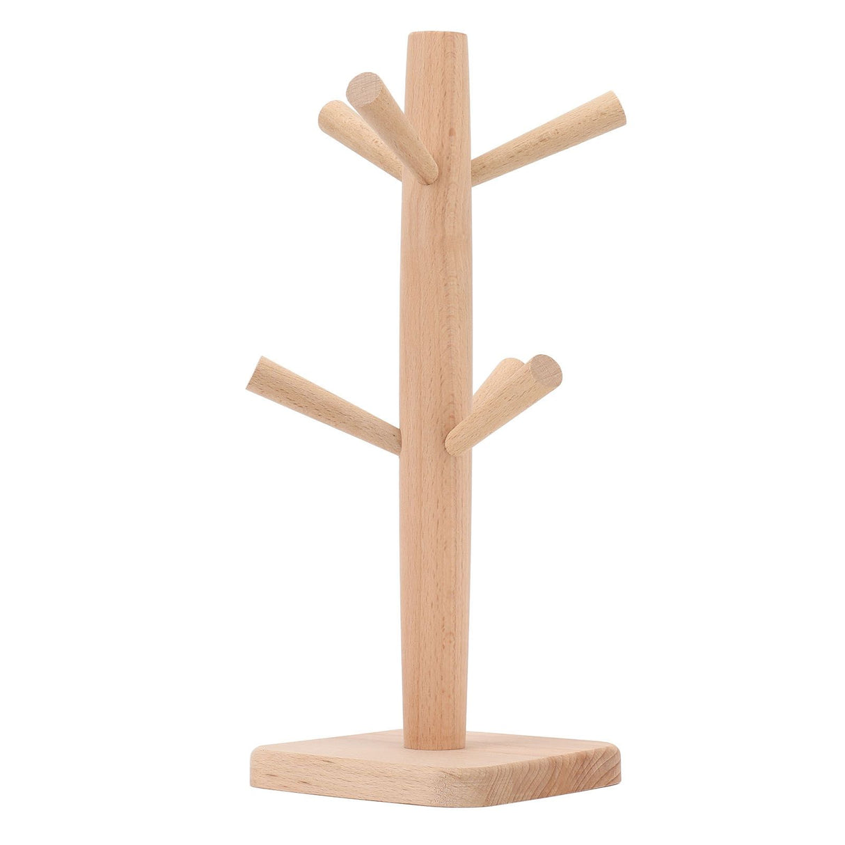 Coffee Cup Holder Beech Furrow Design in Bulk Mug Tree Cup Storage Rack for Kitchen Home