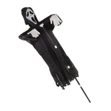 Scream Scarecrow Polyester PVC with Detachable Pole Garden Ghostface Decoration for Halloween Rural Protection - Low Angle