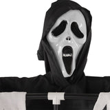 Scream Scarecrow Polyester PVC with Detachable Pole Garden Ghostface Decoration for Halloween Rural Protection - Extra Image