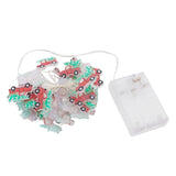 Christmas Tree Farmhouse Truck String Lights Lightweight Christmas Red Truck Fairy Lights for Christmas Decoration - Front View