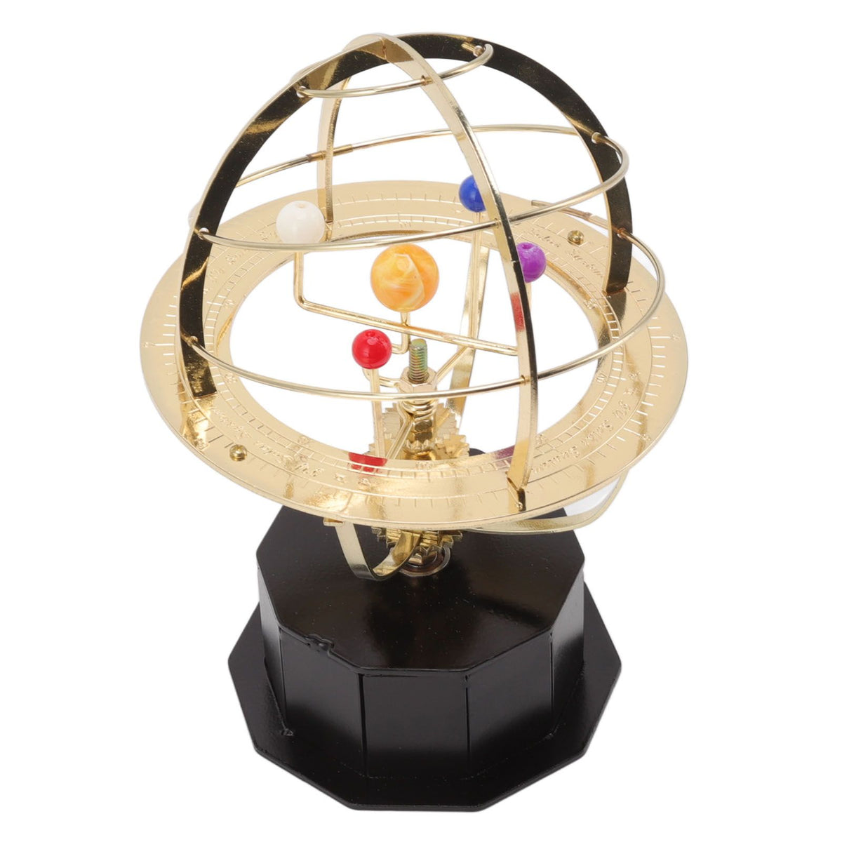 Grand Orrery Model of The Solar System Metal Solar System Model Decoration for Teenagers