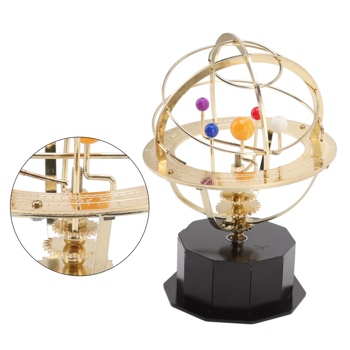 Grand Orrery Model of The Solar System Metal Solar System Model Decoration for Teenagers