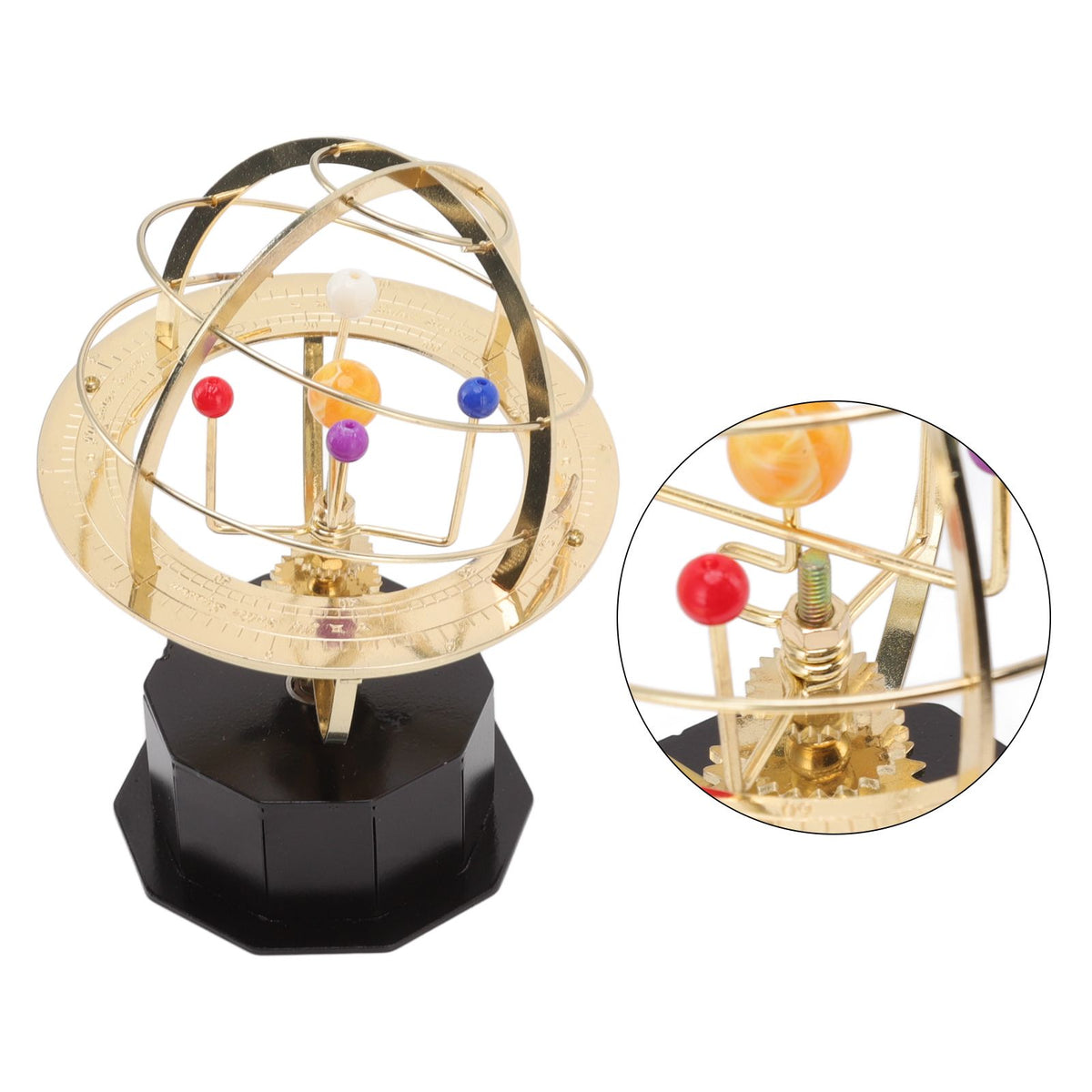 Grand Orrery Model of The Solar System Metal Solar System Model Decoration for Teenagers
