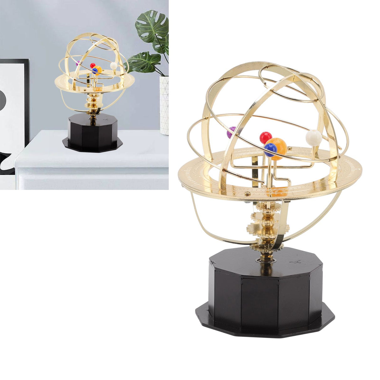 Grand Orrery Model of The Solar System Metal Solar System Model Decoration for Teenagers