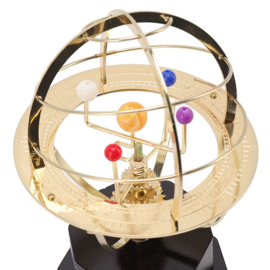 Grand Orrery Model of The Solar System Metal Solar System Model Decoration for Teenagers
