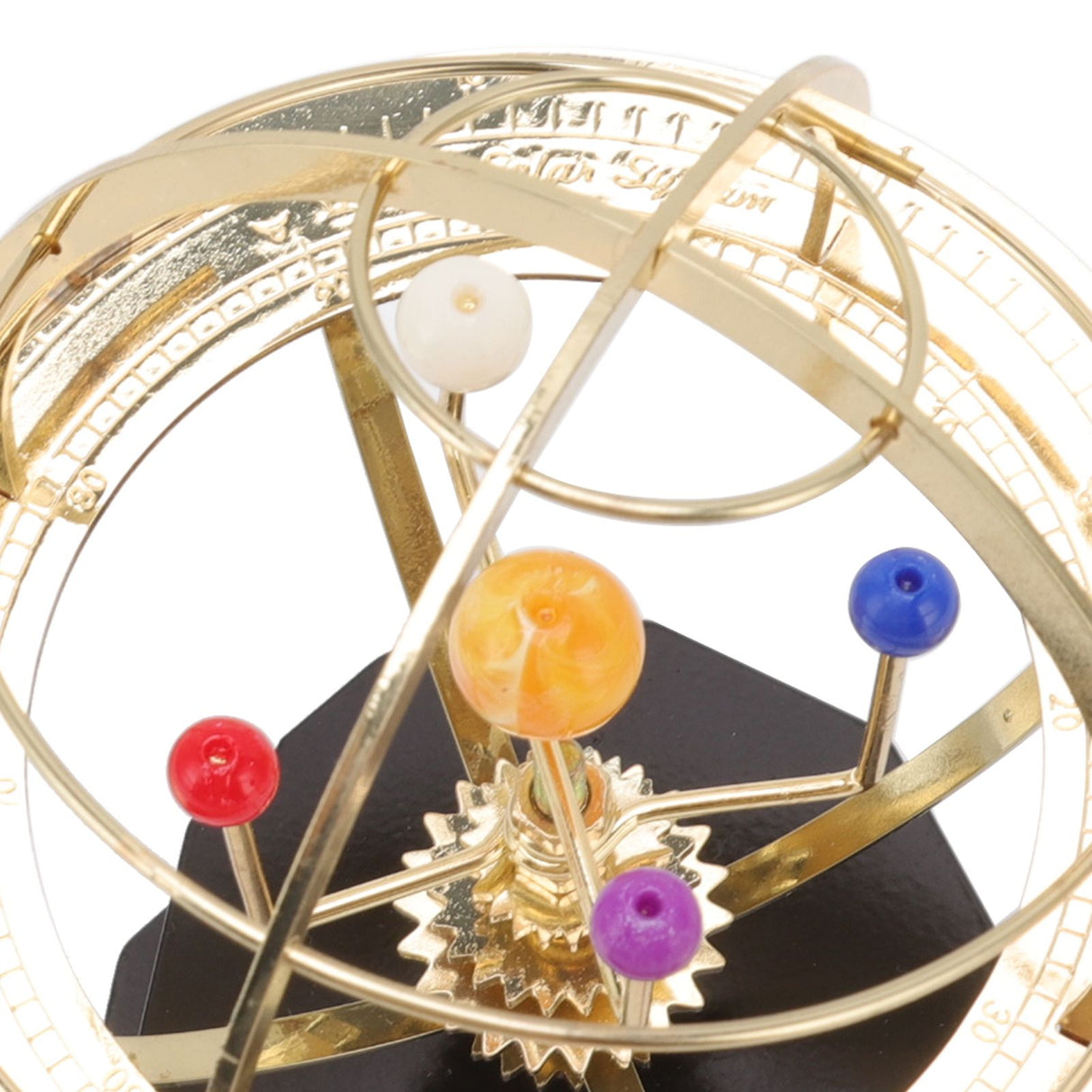 Grand Orrery Model of The Solar System Metal Solar System Model Decoration for Teenagers