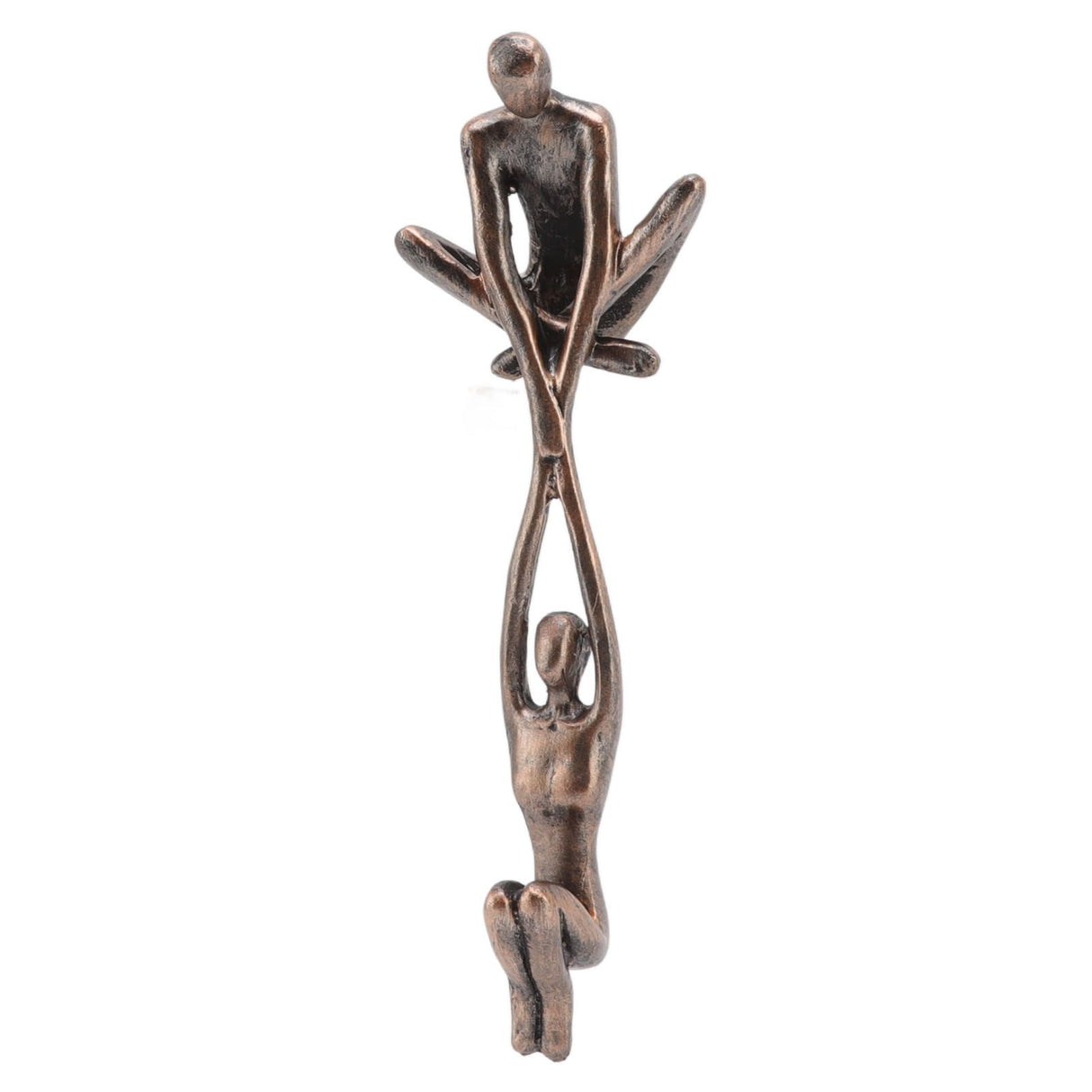 Lover Sculpture Ornament Resin Abstract Art Statue Couple Man Lifting Woman Dancing Figurine