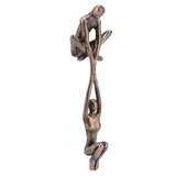 Lover Sculpture Ornament Resin Abstract Art Statue Couple Man Lifting Woman Dancing Figurine - Top-Down View