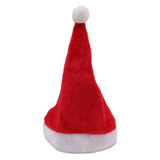 Xmas Hat Multipurpose 8 Modes Warm Light Christmas Santa Hats for Holiday Christmas Party Performance - Front View