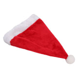 Xmas Hat Multipurpose 8 Modes Warm Light Christmas Santa Hats for Holiday Christmas Party Performance