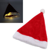 Xmas Hat Multipurpose 8 Modes Warm Light Christmas Santa Hats for Holiday Christmas Party Performance